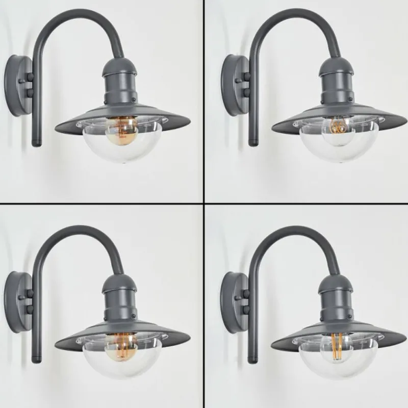 hofstein Applique murale d'extérieur Elima Anthracite, 1 lumière