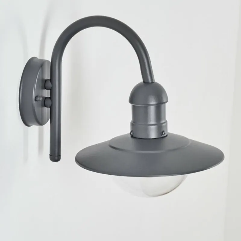 hofstein Applique murale d'extérieur Elima Anthracite, 1 lumière