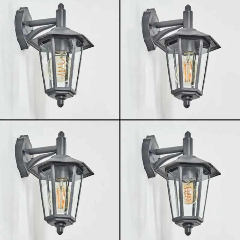 hofstein Applique murale d'extérieur Moskau Anthracite, 1 lumière