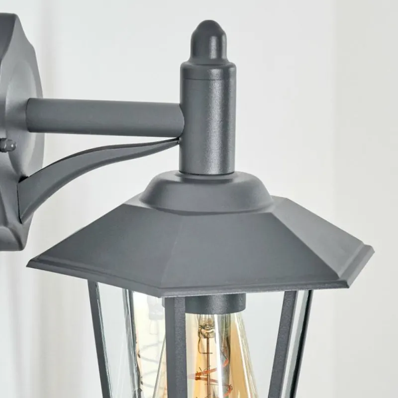 hofstein Applique murale d'extérieur Moskau Anthracite, 1 lumière