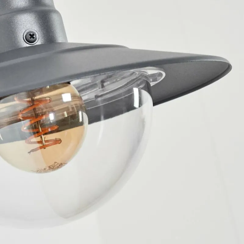 hofstein Applique murale d'extérieur Broni Anthracite, 1 lumière