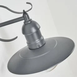 hofstein Applique murale d'extérieur Broni Anthracite, 1 lumière