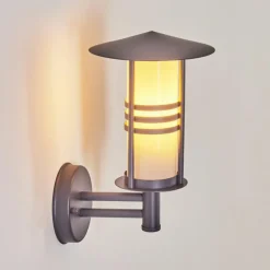 hofstein Applique murale d'extérieur Forli Anthracite, 1 lumière