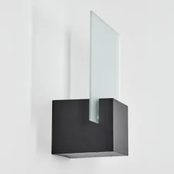 hofstein Applique murale d'extérieur Aasbo LED Noir, 1 lumière