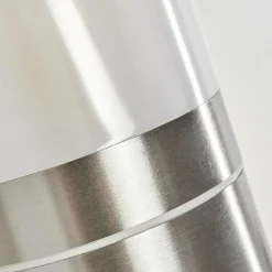 hofstein Applique murale d'extérieur Tolsona Nickel mat, 1 lumière, Détecteur de mouvement