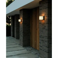 Luminaires Nordlux Applique murale d'extérieur Nordlux FLUCTUS Noir, 1 lumière
