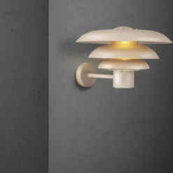 Luminaires Nordlux Applique murale d'extérieur Nordlux KURNOS Sable, 1 lumière