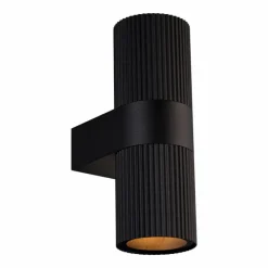Luminaires Nordlux Applique murale d'extérieur Nordlux KYKLOP Noir, 2 lumières