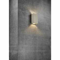 Luminaires Nordlux Applique murale d'extérieur Nordlux ROLD LED Sable, 2 lumières