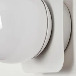 hofstein Applique murale d'extérieur Wimmis Blanc, 1 lumière