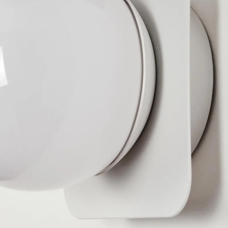 hofstein Applique murale d'extérieur Wimmis Blanc, 1 lumière