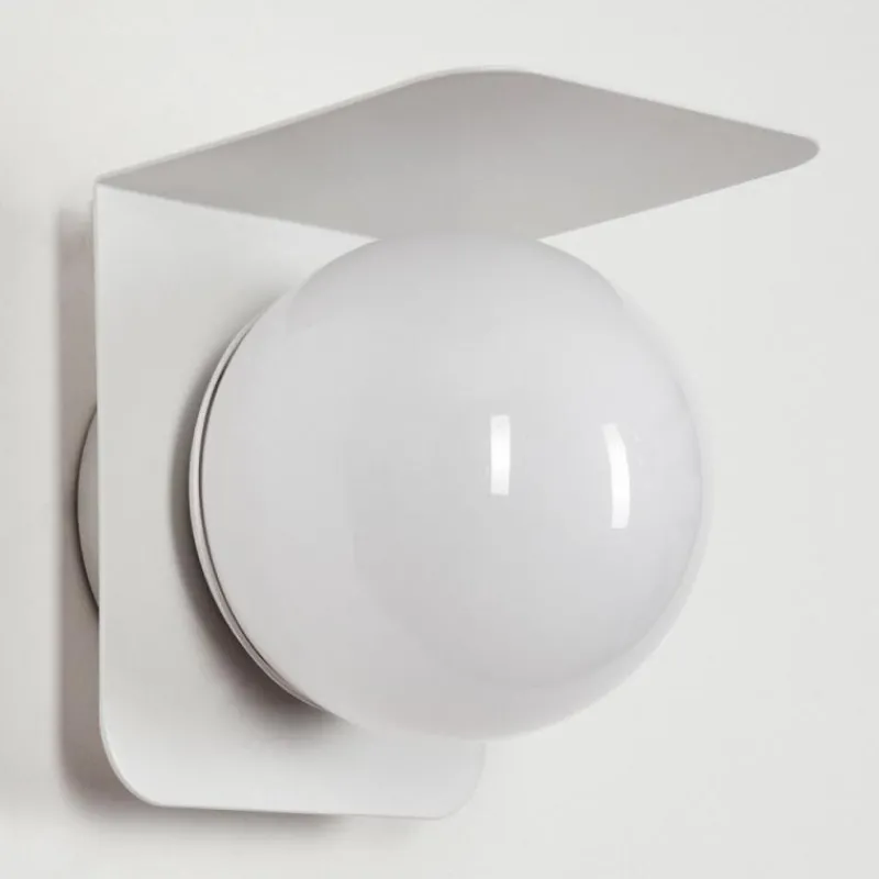 hofstein Applique murale d'extérieur Wimmis Blanc, 1 lumière