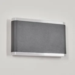 hofstein Applique murale d'extérieur Grude LED Anthracite, 2 lumières