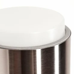 hofstein Applique murale d'extérieur Fanshawe LED Nickel mat, 2 lumières