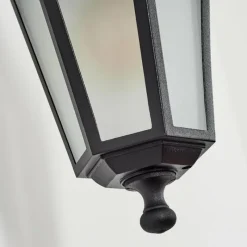 hofstein Applique murale d'extérieur Loria Noir, 1 lumière