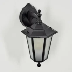 hofstein Applique murale d'extérieur Loria Noir, 1 lumière