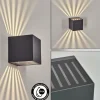 hofstein Applique murale d'extérieur Barrero LED Anthracite, 1 lumière