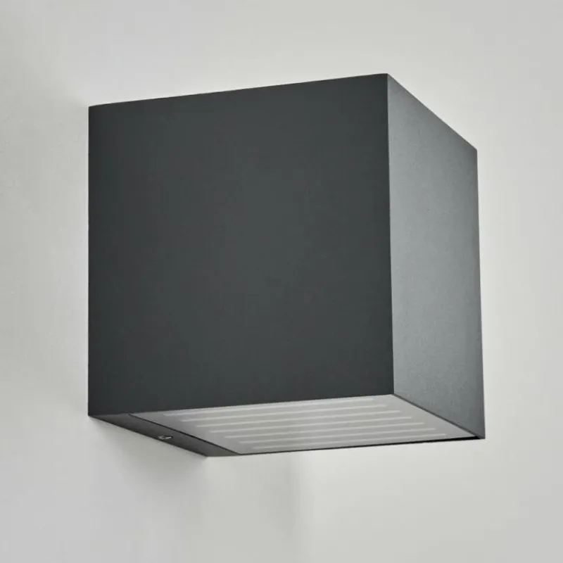 hofstein Applique murale d'extérieur Barrero LED Anthracite, 1 lumière