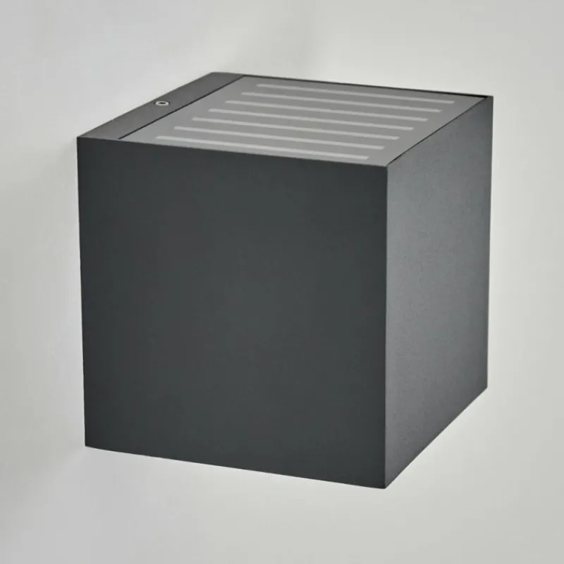 hofstein Applique murale d'extérieur Barrero LED Anthracite, 1 lumière