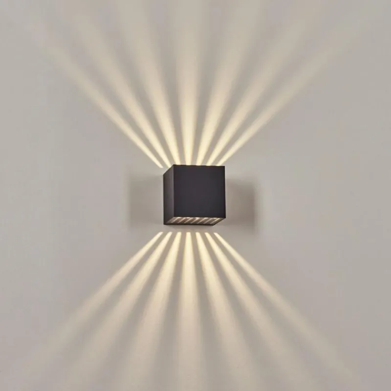 hofstein Applique murale d'extérieur Barrero LED Anthracite, 1 lumière