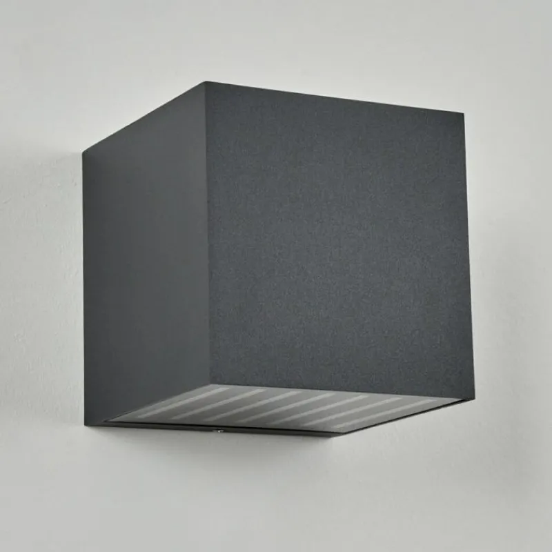 hofstein Applique murale d'extérieur Barrero LED Anthracite, 1 lumière