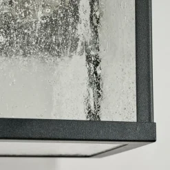 hofstein Applique murale d'extérieur Tieva Noir, 1 lumière