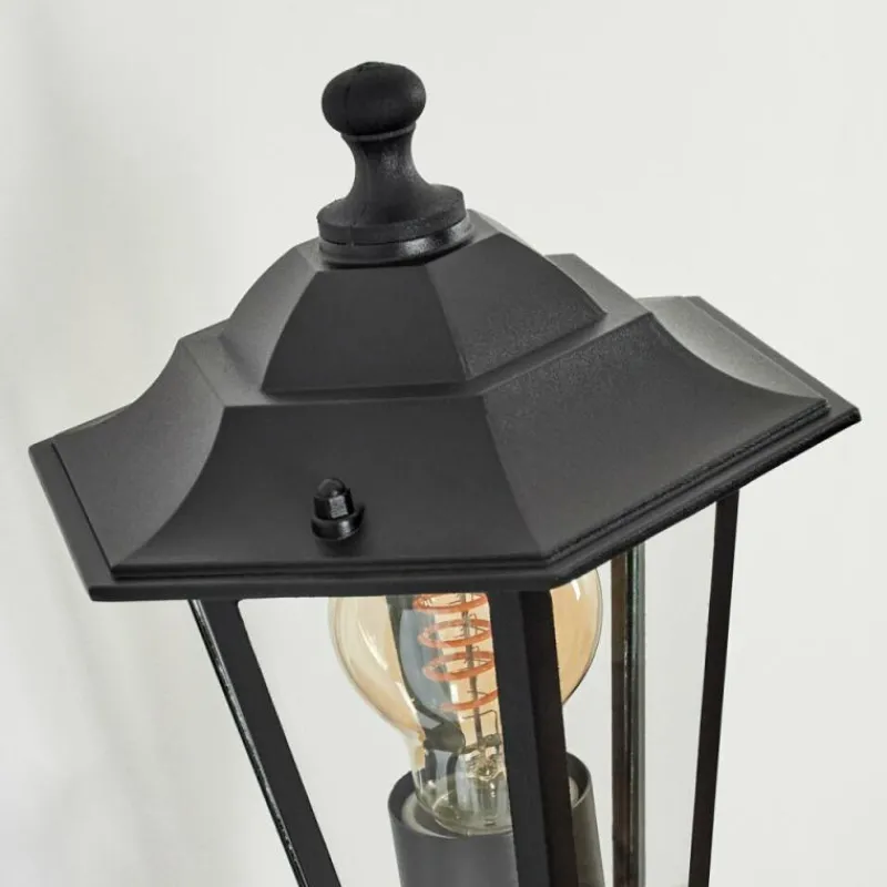 Luminaires Rustiques-hofstein Applique murale d'extérieur Loria Noir, 1 lumière