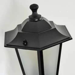 Luminaires Rustiques-hofstein Applique murale d'extérieur Loria Noir, 1 lumière