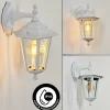 Luminaires Rustiques-hofstein Applique murale d'extérieur Loria Blanc, 1 lumière