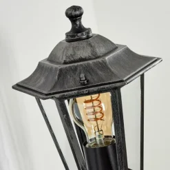 Luminaires Rustiques-hofstein Applique murale d'extérieur Loria Noir, 1 lumière