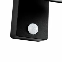 Luminaires Nordlux Applique murale d'extérieur Nordlux JUSTINA LED Noir, 1 lumière, Détecteur de mouvement