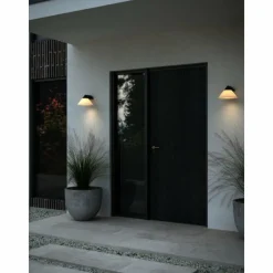 Luminaires Nordlux Applique murale d'extérieur Nordlux LINAS Noir, 1 lumière