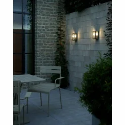 Luminaires Nordlux Applique murale d'extérieur Nordlux LUCHY Noir, 1 lumière