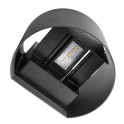 Luminaires Nordlux Applique murale d'extérieur Nordlux MILDA LED Anthracite, 1 lumière