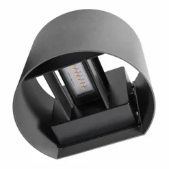Luminaires Nordlux Applique murale d'extérieur Nordlux MILDA LED Anthracite, 1 lumière