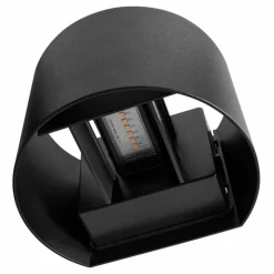 Luminaires Nordlux Applique murale d'extérieur Nordlux MILDA LED Noir, 1 lumière