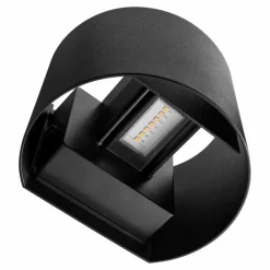 Luminaires Nordlux Applique murale d'extérieur Nordlux MILDA LED Noir, 1 lumière