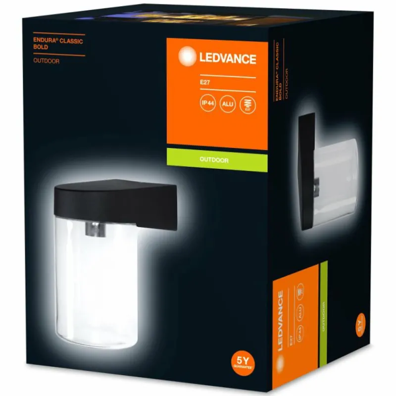Luminaires Ledvance Applique murale d'extérieur LEDvance ENDURA Noir, 1 lumière