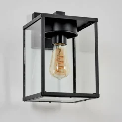 hofstein Applique murale d'extérieur Gramilla Noir, 1 lumière