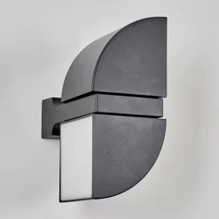 hofstein Applique murale d'extérieur Kontenga LED Anthracite, 2 lumières