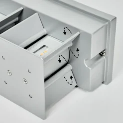 hofstein Applique murale d'extérieur Tamarin LED Gris, 1 lumière