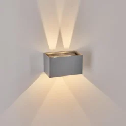 hofstein Applique murale d'extérieur Tamarin LED Gris, 1 lumière