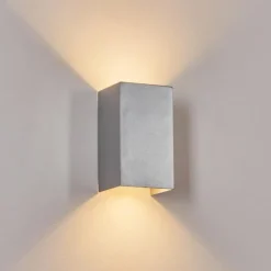 hofstein Applique murale d'extérieur Tamarin LED Gris, 1 lumière