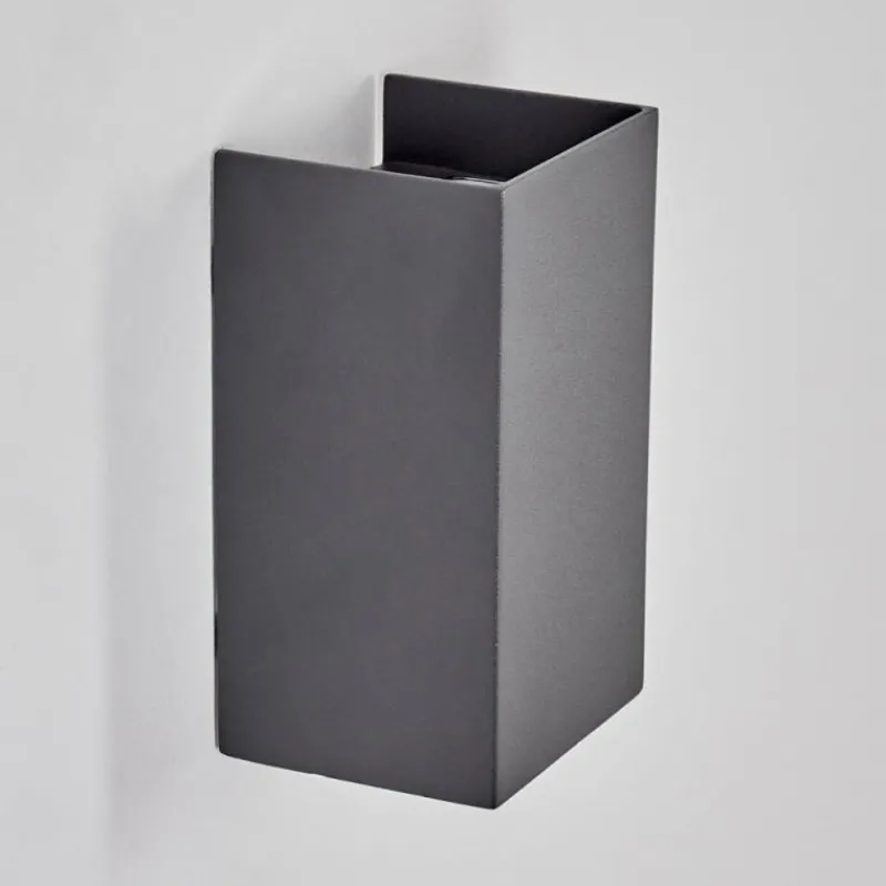 hofstein Applique murale d'extérieur Tamarin LED Anthracite, 1 lumière