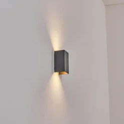 hofstein Applique murale d'extérieur Tamarin LED Anthracite, 1 lumière