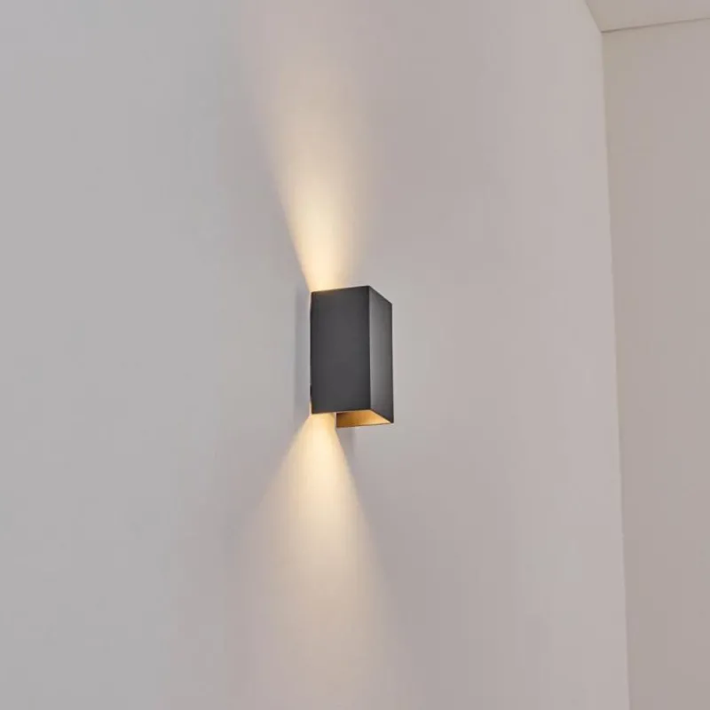 hofstein Applique murale d'extérieur Tamarin LED Anthracite, 1 lumière