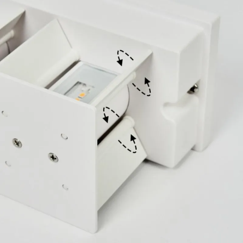 hofstein Applique murale d'extérieur Tamarin LED Blanc, 1 lumière