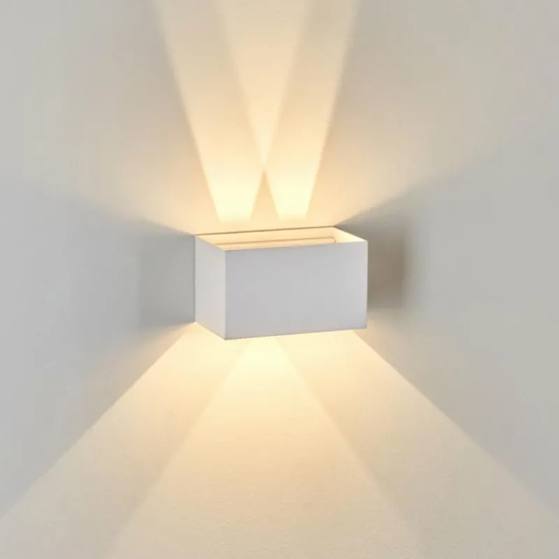 hofstein Applique murale d'extérieur Tamarin LED Blanc, 1 lumière