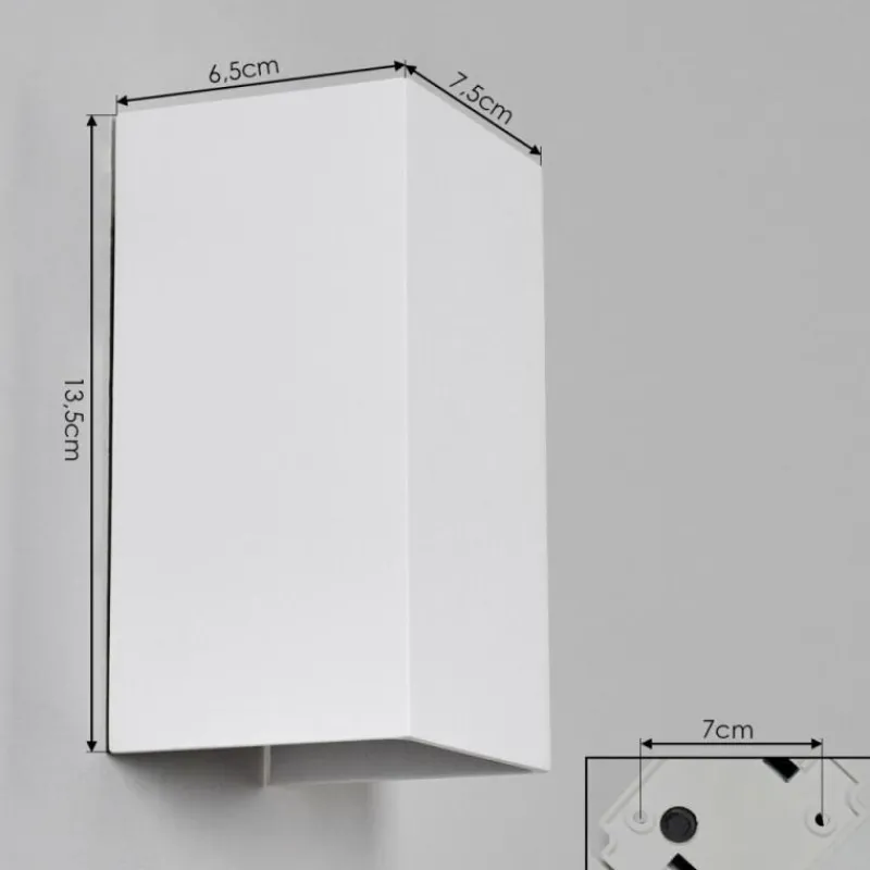 hofstein Applique murale d'extérieur Tamarin LED Blanc, 1 lumière