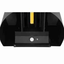 Luminaires Reality Applique murale d'extérieur Reality TALENT LED Noir, 2 lumières, Détecteur de mouvement